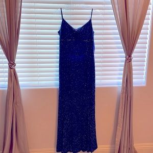 Sequence evening dress